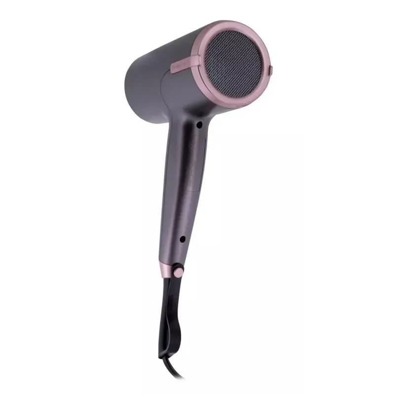 Hair dryer Remington D6077 2000 W, ionic function, cool shot, diffuser, 3 temperature settings, grey/bronze