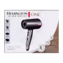 Hair dryer Remington D6077 2000 W, ionic function, cool shot, diffuser, 3 temperature settings, grey/bronze