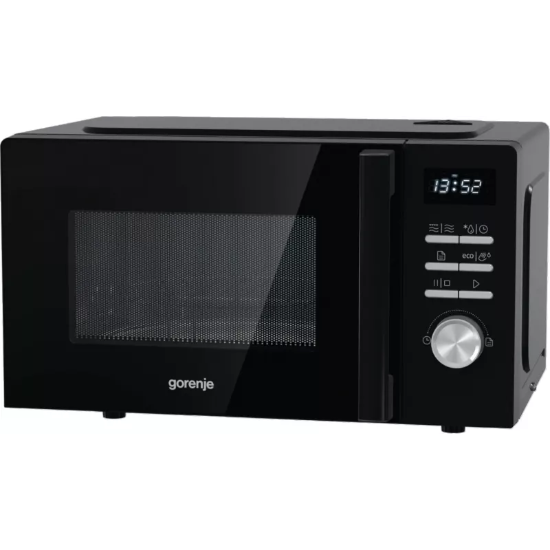 Combination microwave Gorenje MO20A4BH — 20 L, 800 W, black, 5 power levels
