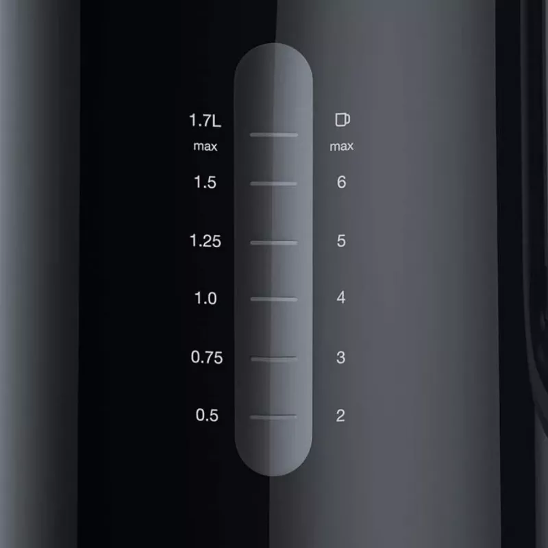Braun WK 1100 BK electric kettle 1.7 L 2200 W Black