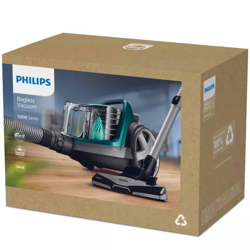Philips 5000 series FC9555/09 vacuum 1.5 L Cylinder vacuum Dry 900 W Bagless