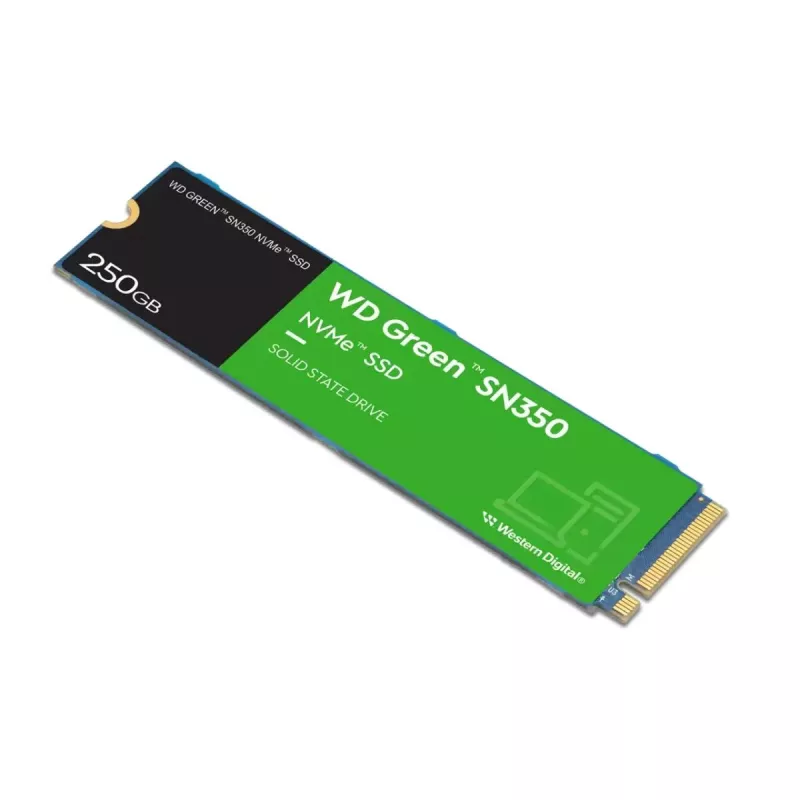 WESTERN DIGITAL SSD - WD Green SN350 - 250GB - Pci-e Gen3 x4 - M.2 2280 - TLC