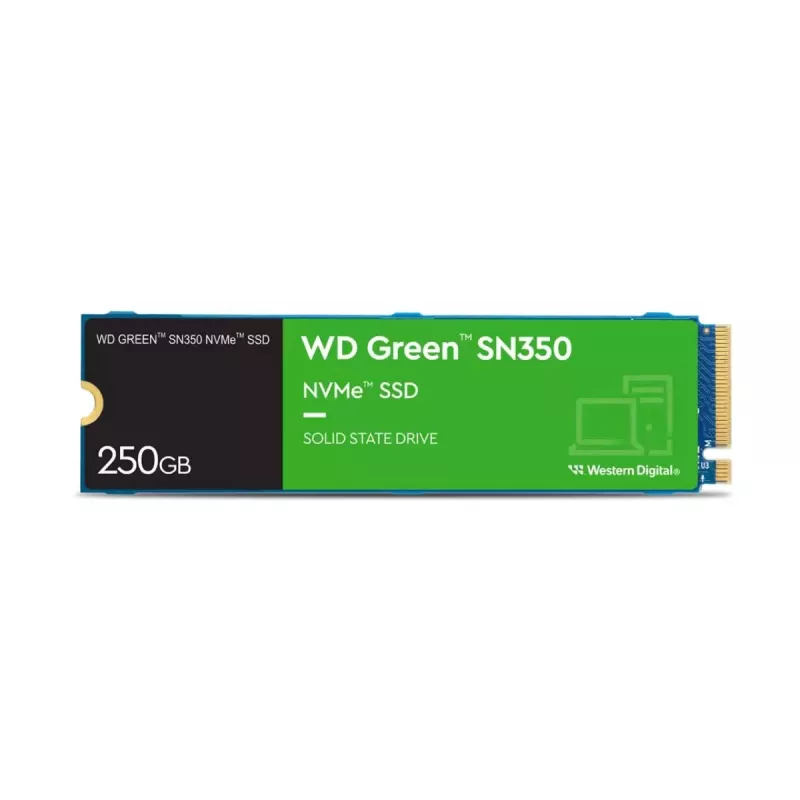 WESTERN DIGITAL SSD - WD Green SN350 - 250GB - Pci-e Gen3 x4 - M.2 2280 - TLC
