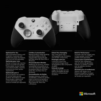 Gamepad Microsoft Xbox Elite Wireless Series 2 Core Black White Bluetooth USB