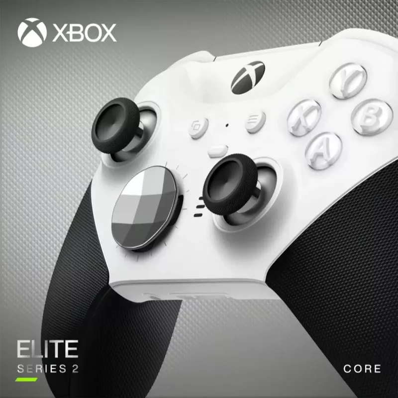 Gamepad Microsoft Xbox Elite Wireless Series 2 Core Black White Bluetooth USB