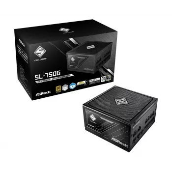 Power supply unit ASROCK SL-1000G Steel Legend 1000 W 20+4 pin ATX 80 PLUS Gold Black