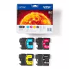 Brother LC980VALBP ink cartridge 4 pc(s) Original Black, Cyan, Magenta, Yellow