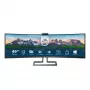 Philips P Line 32:9 SuperWide curved LCD display 499P9H/00, 124 cm (48.8 inch), 5120 x 1440 pixels, UltraWide Dual Quad HD, LCD, 5 ms, Black