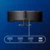 Philips P Line 32:9 SuperWide curved LCD display 499P9H/00, 124 cm (48.8 inch), 5120 x 1440 pixels, UltraWide Dual Quad HD, LCD, 5 ms, Black