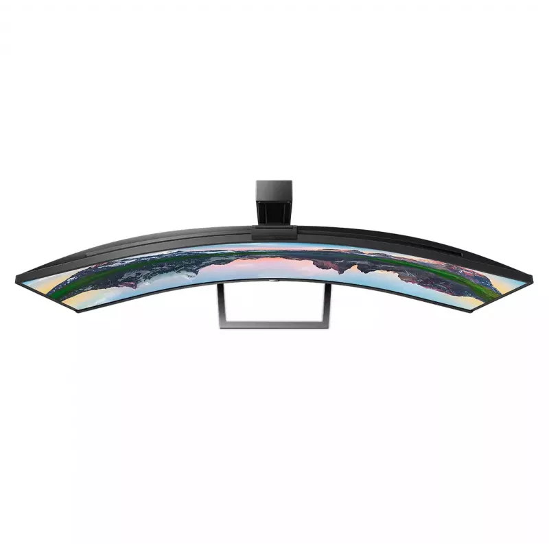 Philips P Line 32:9 SuperWide curved LCD display 499P9H/00, 124 cm (48.8 inch), 5120 x 1440 pixels, UltraWide Dual Quad HD, LCD, 5 ms, Black