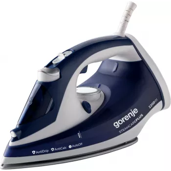 Steam iron Gorenje SIH2200BLC 2200 W Ceramic soleplate 2.5 m cord