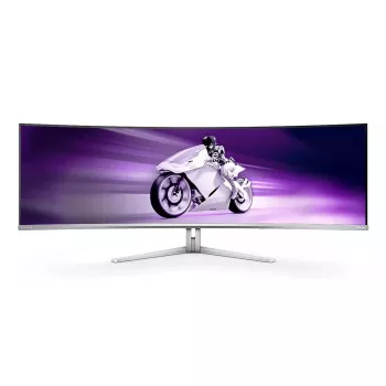 Philips Evnia 8000 49M2C8900L/00 computer monitor 124.2 cm (48.9 inch) 5120 x 1440 pixels Dual QHD QD-OLED White