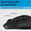 HP 480 Comfort Bluetooth Mouse, Right-hand, Bluetooth, 4000 DPI, Black