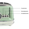 Ariete Vintage 156 4-Slice Toaster, 1600 W, Light Green