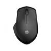 HP 285 Silent Wireless Mouse, Ambidextrous, Optical, RF Wireless, 1200 DPI, Black