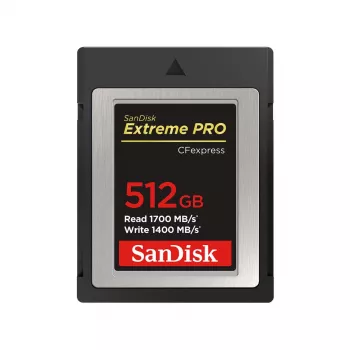 WESTERN DIGITAL SanDisk CF Express Extreme Pro 512GB, 1700MB/s Read, 1400MB/s Write