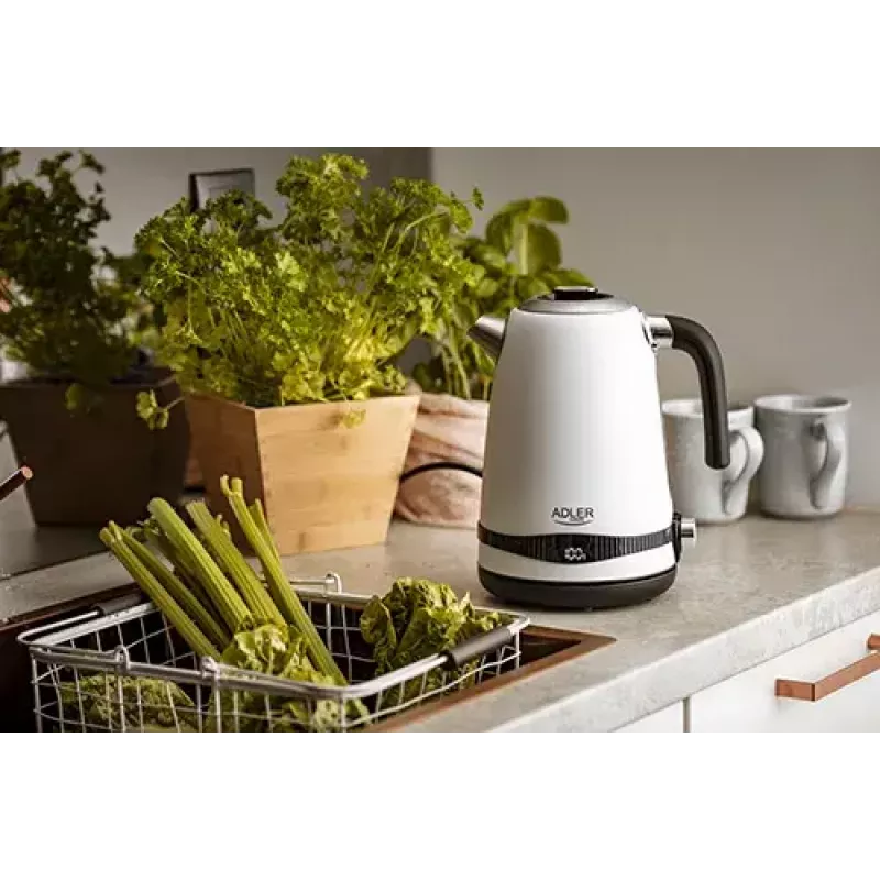Electric kettle Adler 1.7 L 2200 W White