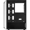 PC Case AEROCOOL Bionic Midi Tower White — ATX, Tempered Glass, 2x3.5 inch bays, 6x2.5 inch, 297 mm GPU, Blue LED