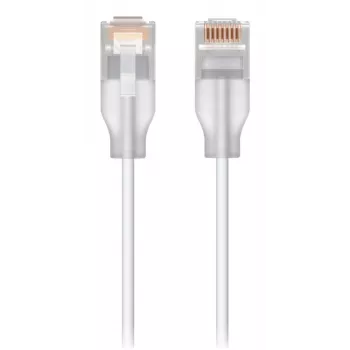 Ethernet patch cable UBIQUITI UACC-Cable-Patch-EL 0.3 m Cat6 2.5Gbps PoE++ white