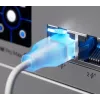 Ethernet patch cable UBIQUITI UACC-Cable-Patch-EL 0.3 m Cat6 2.5Gbps PoE++ white
