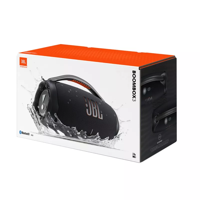 JBL BOOMBOX 3 Stereo portable speaker Black
