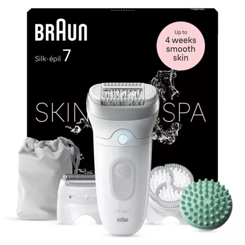 Braun Silk-épil 7 7-081 epilator 40 tweezers White