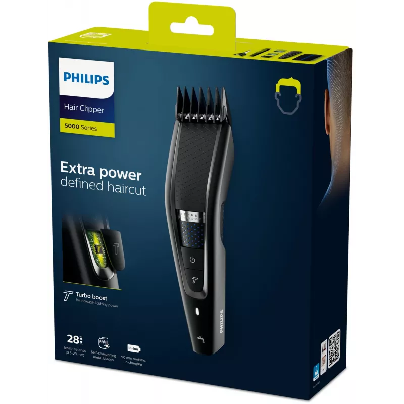 Philips 5000 series Hairclipper series 5000 HC5632/15 Washable hair clipper