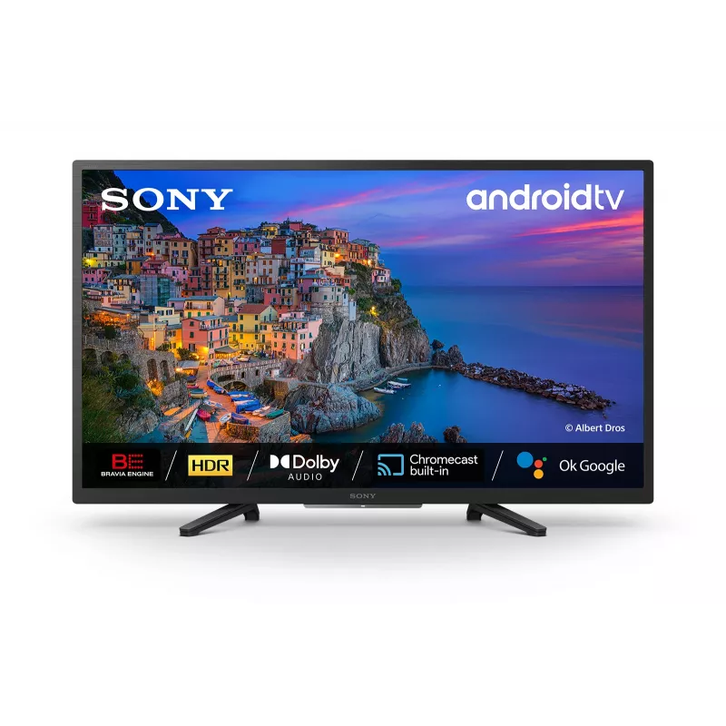 Sony KD32W800P1AEP TV 81.3 cm (32 inch) HD Smart TV Wi-Fi Black