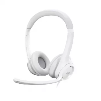 LOGITECH Headset - H390 - USB-a - Off-white
