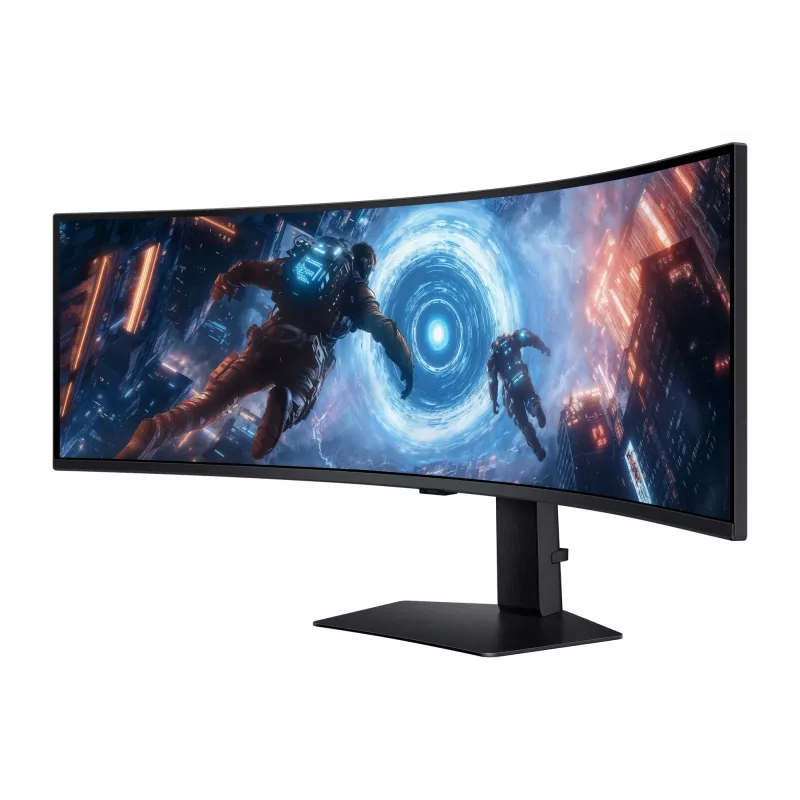 Samsung G91F computer monitor 124.5 cm (49 inch) 5120 x 1440 pixels Dual QHD LCD Black