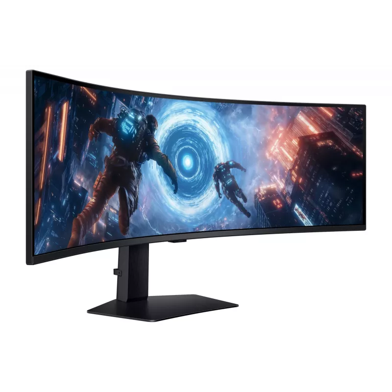 Samsung G91F computer monitor 124.5 cm (49 inch) 5120 x 1440 pixels Dual QHD LCD Black