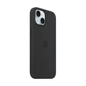 APPLE iPhone 15 - Silicone Case With Magsafe - Black