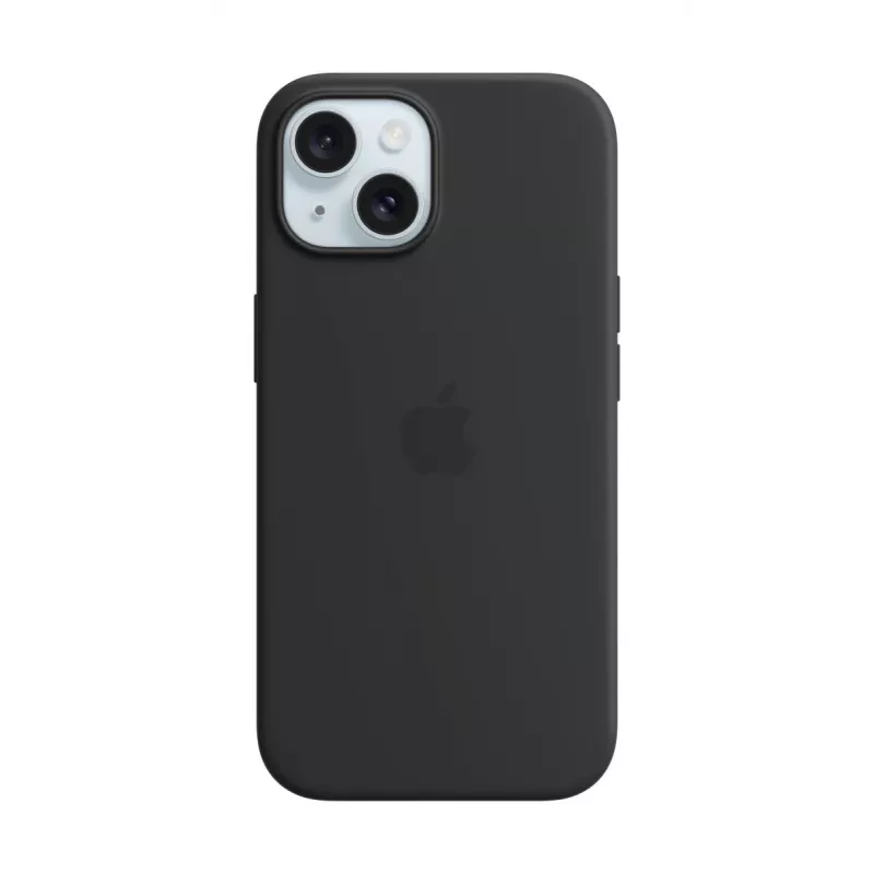 APPLE iPhone 15 - Silicone Case With Magsafe - Black