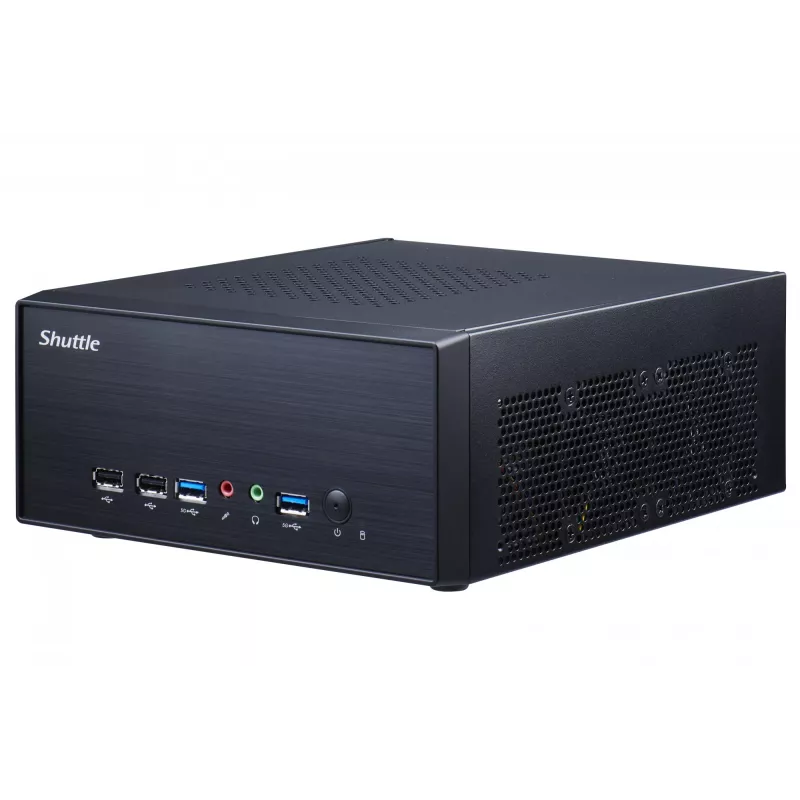 Shuttle XPС slim XPC slim Barebone XH610G2 - S1700, Intel H610, 1xDP, 2xHDMI, 2 PCIe Slots (1x 16X & 1x X1), 2x Intel LAN (1G + 2.5G), 8x USB, 1x 2.5 inch, 3x M.2, 24/7 permanent operation