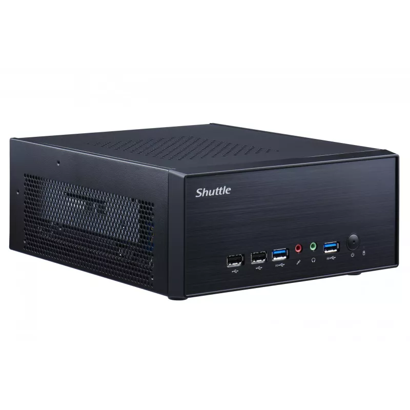 Shuttle XPС slim XPC slim Barebone XH610G2 - S1700, Intel H610, 1xDP, 2xHDMI, 2 PCIe Slots (1x 16X & 1x X1), 2x Intel LAN (1G + 2.5G), 8x USB, 1x 2.5 inch, 3x M.2, 24/7 permanent operation