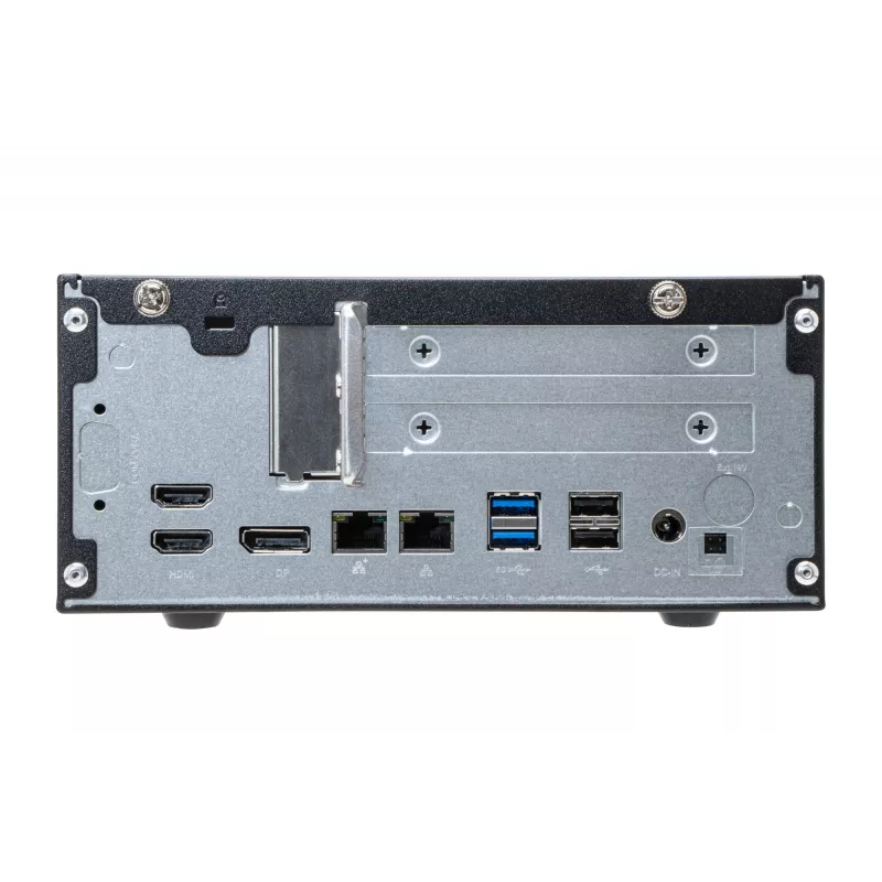 Shuttle XPС slim XPC slim Barebone XH610G2 - S1700, Intel H610, 1xDP, 2xHDMI, 2 PCIe Slots (1x 16X & 1x X1), 2x Intel LAN (1G + 2.5G), 8x USB, 1x 2.5 inch, 3x M.2, 24/7 permanent operation