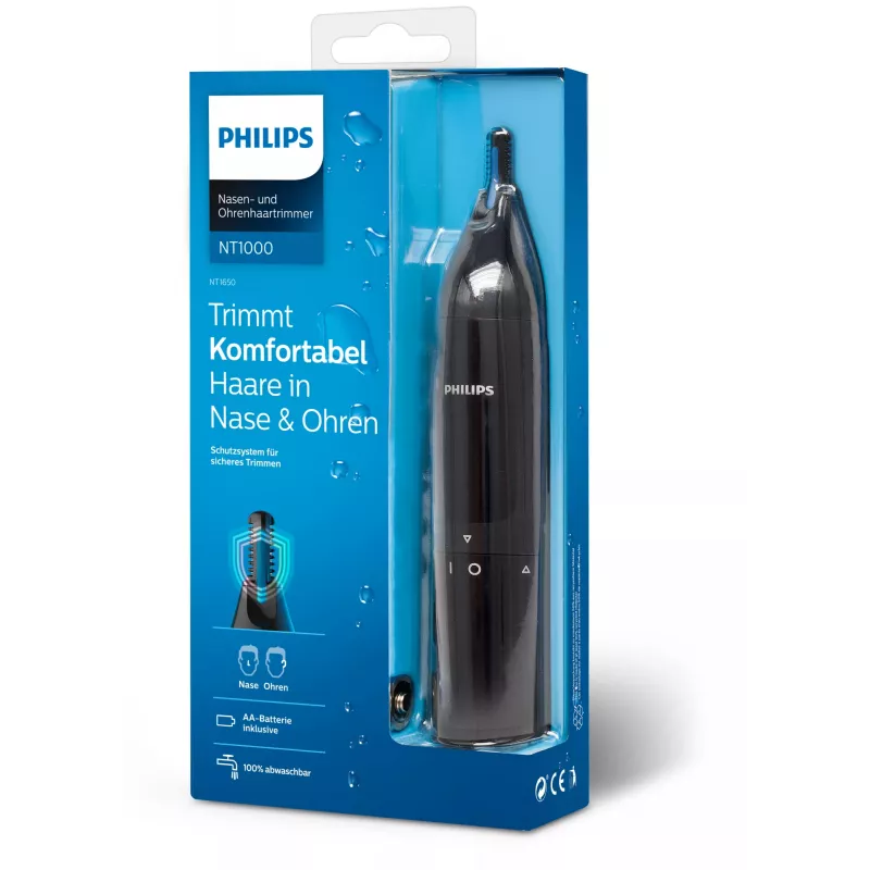 Philips Norelco NOSETRIMMER Series 1000 Nose trimmer series 1000 NT1650/16 Nose and ear trimmer