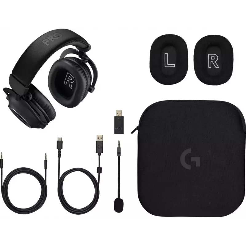 LOGITECH Pro X 2 Lightspeed Wireless Gaming Headset - Black