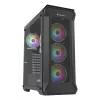 GENESIS Irid 505 ARGB Midi Tower Black, Transparent