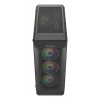 GENESIS Irid 505 ARGB Midi Tower Black, Transparent