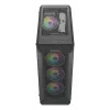 GENESIS Irid 505 ARGB Midi Tower Black, Transparent