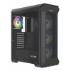 GENESIS Irid 505 ARGB Midi Tower Black, Transparent