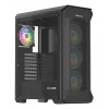 GENESIS Irid 505 ARGB Midi Tower Black, Transparent