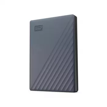 WESTERN DIGITAL Portable Hard Drive - My Passport - 2TB - USB-C/A 3.2 Gen 1 - Grey