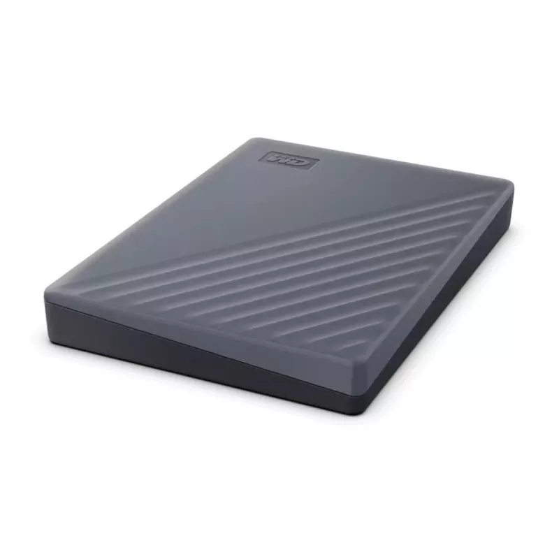 WESTERN DIGITAL Portable Hard Drive - My Passport - 2TB - USB-C/A 3.2 Gen 1 - Grey