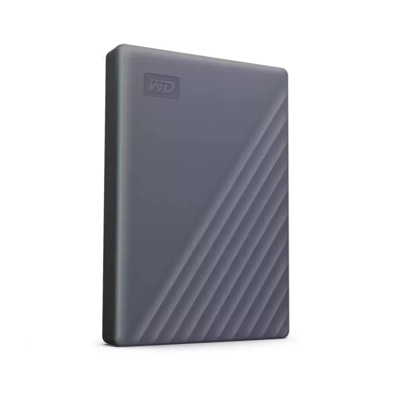 WESTERN DIGITAL Portable Hard Drive - My Passport - 2TB - USB-C/A 3.2 Gen 1 - Grey