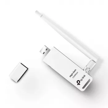 Network Card TP-Link TL-WN722N, WLAN 150 Mbit/s, USB, Wi-Fi 4, 2.4 GHz