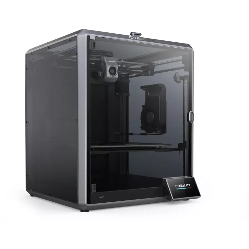 3D printer Creality K1 Max — build 300×300×300 mm, layer 0.10–0.35 mm, touch control, black