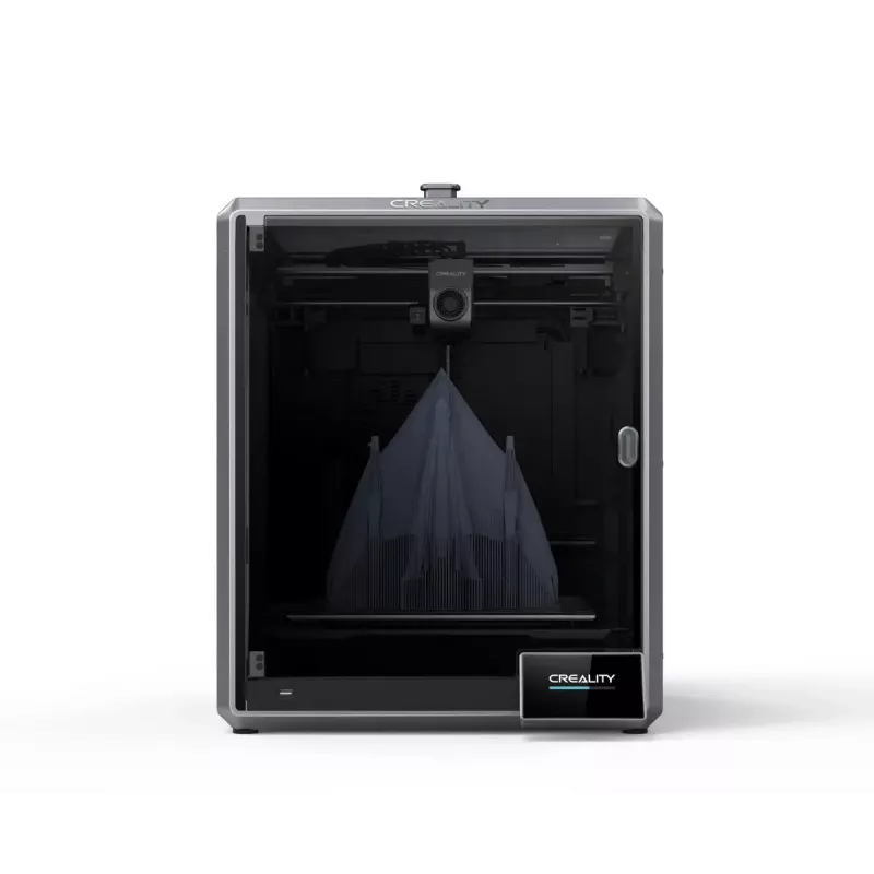 3D printer Creality K1 Max — build 300×300×300 mm, layer 0.10–0.35 mm, touch control, black