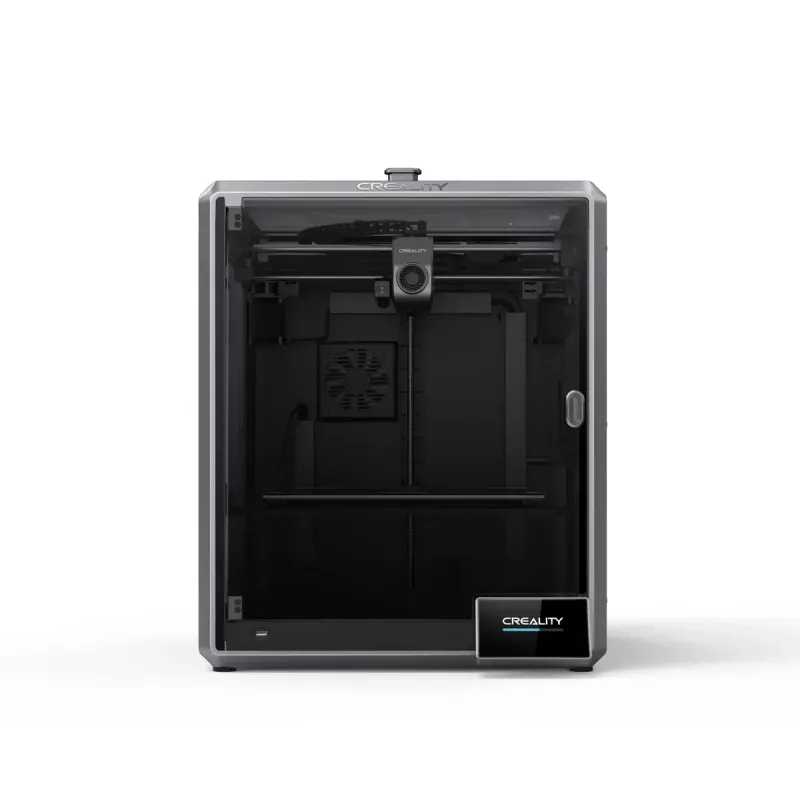 3D printer Creality K1 Max — build 300×300×300 mm, layer 0.10–0.35 mm, touch control, black